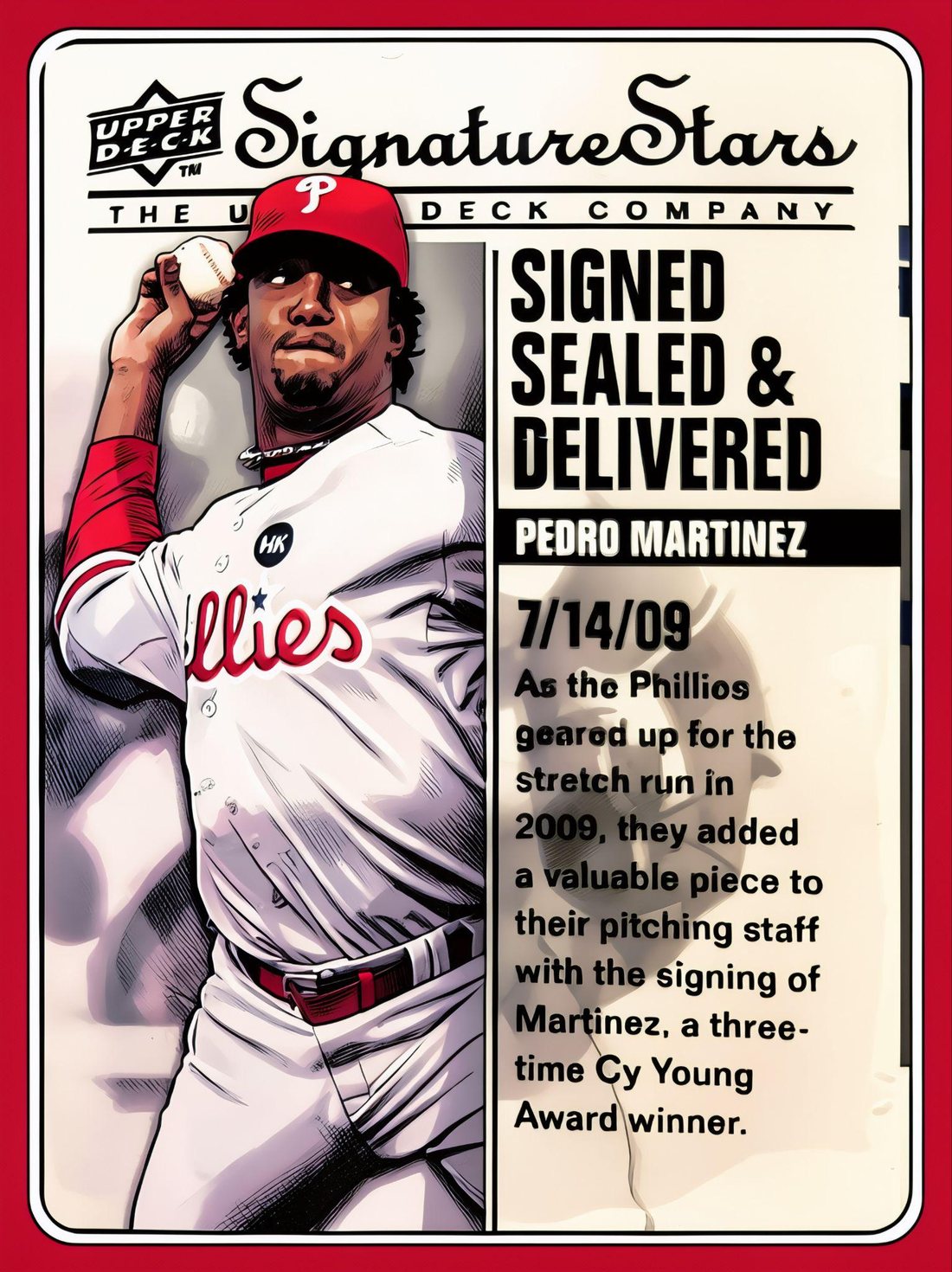 Upper Deck Signature Stars: Signed, Sealed & Delivered — 7/14/09