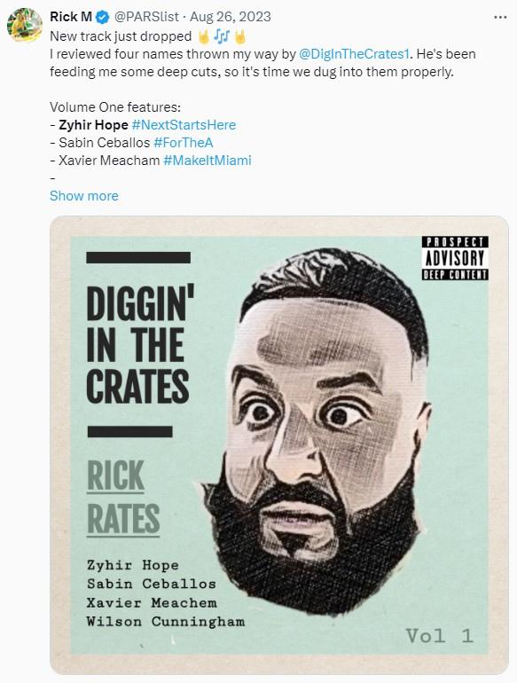 Diggin' in the Crates — New track just dropped