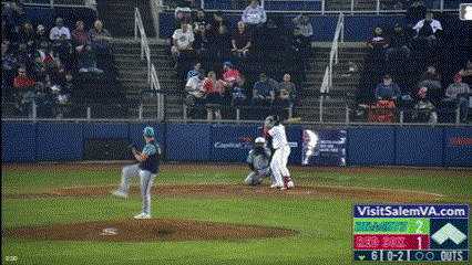 Matt Wilkinson 9th strikeout